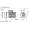 Насос МВ 80, ПП, VITON, B