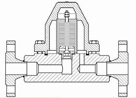 Конденсатоотводчик биметаллический тип BM35/BM45 (PN64 - ANSI 400#) (20 BM35 ф/ф PN40 A105/P250GH dP= 35)