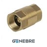 Клапан обратный пружинный Genebre PN25 Латунь / Латунь / NBR, Тмакс=+90оС вн. резьба