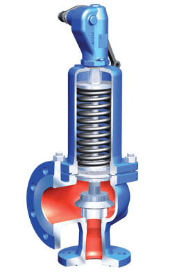 Предохранительный клапан ARI-SAFE 12.921 DN65 PN16 Рср=х п/подъемн.  EN-JL1040, фл