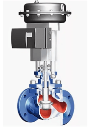 Клапан регулирующий 23.470 ARI-STEVI® Pro  PN25, EN-JS1049 с п/прив. DP фланцевый (DN50 PN25, PTFE/Graphit, +220°C с DP32 EPS15.2, фильтр)